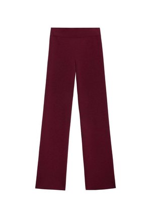 Mango WITH ELASTICBAND - Housut - bordeaux