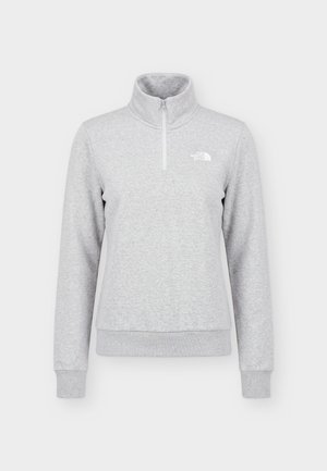 The North Face, EVOLUTION SIMPLE DOME REGULAR 1/4 ZIP - Φούτερ - pale grey heather