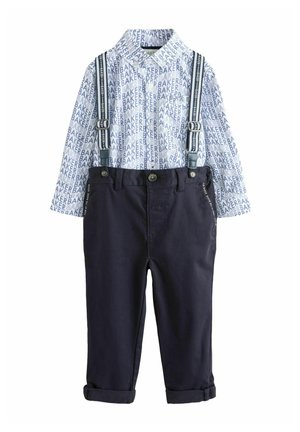 REGULAR FIT SET - Latzhose - navy