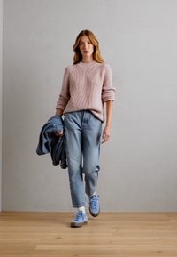 Marc O'Polo RAGLAN LONGSLEEVE ROUND NECK - Pulover - dusty rose