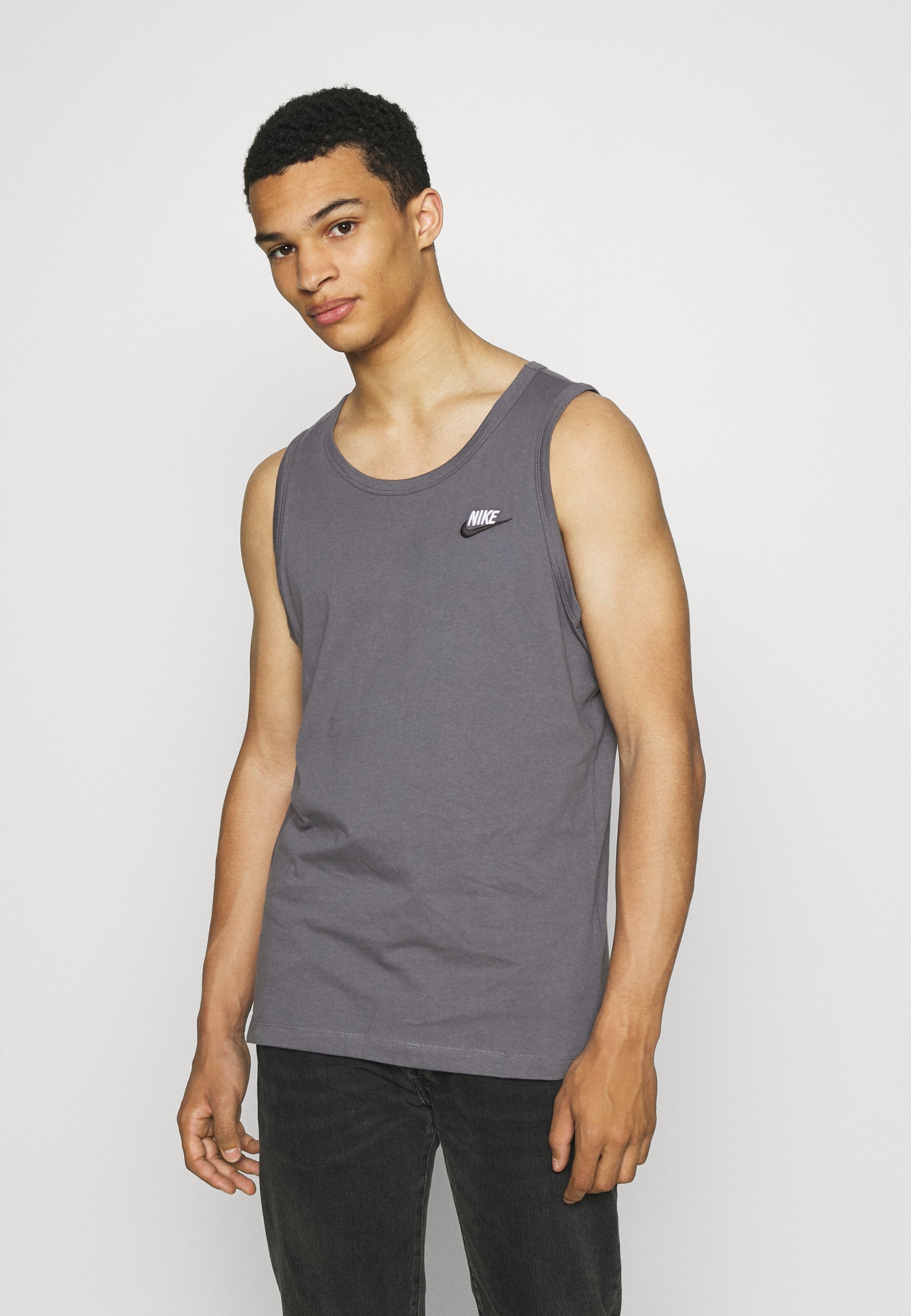 nike grey tank