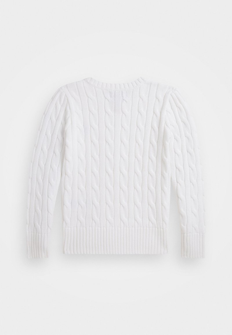 Polo Ralph Lauren CABLE-KNIT COTTON SWEATER Trui optic white w