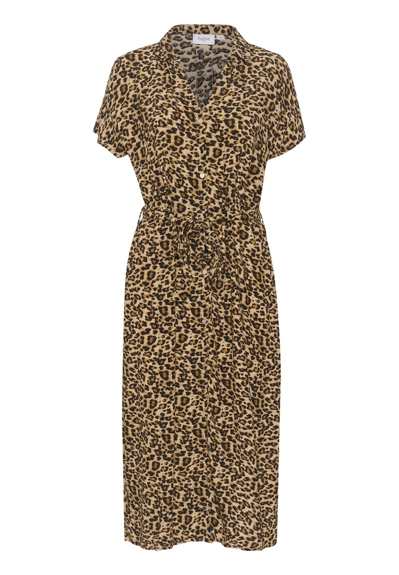 Saint Tropez Blousejurk bruin Saint Tropez Blousejurk bruin