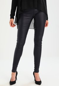 Kaffe KAADA - Leggings - Calças - midnight marine