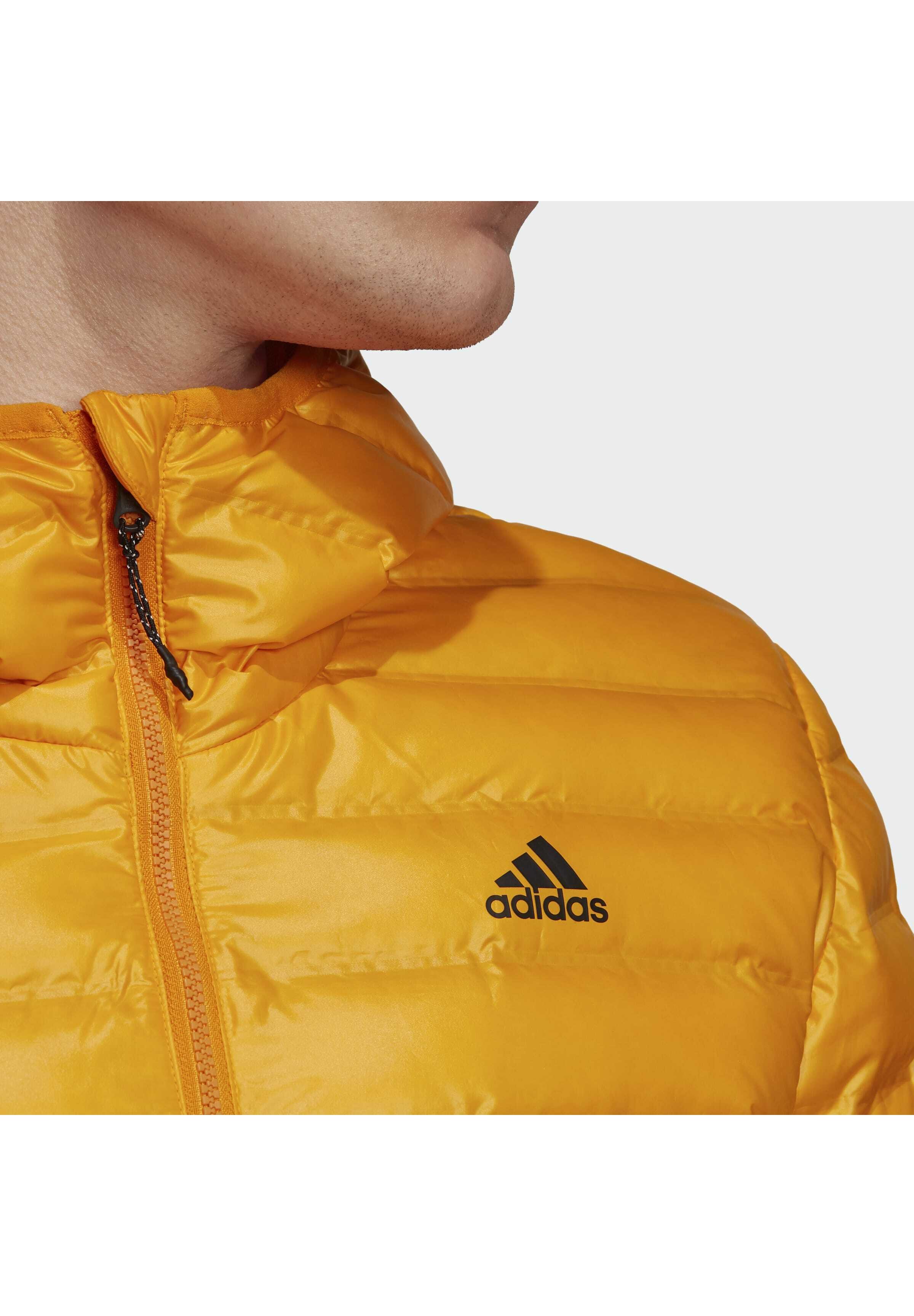 orange jacket adidas