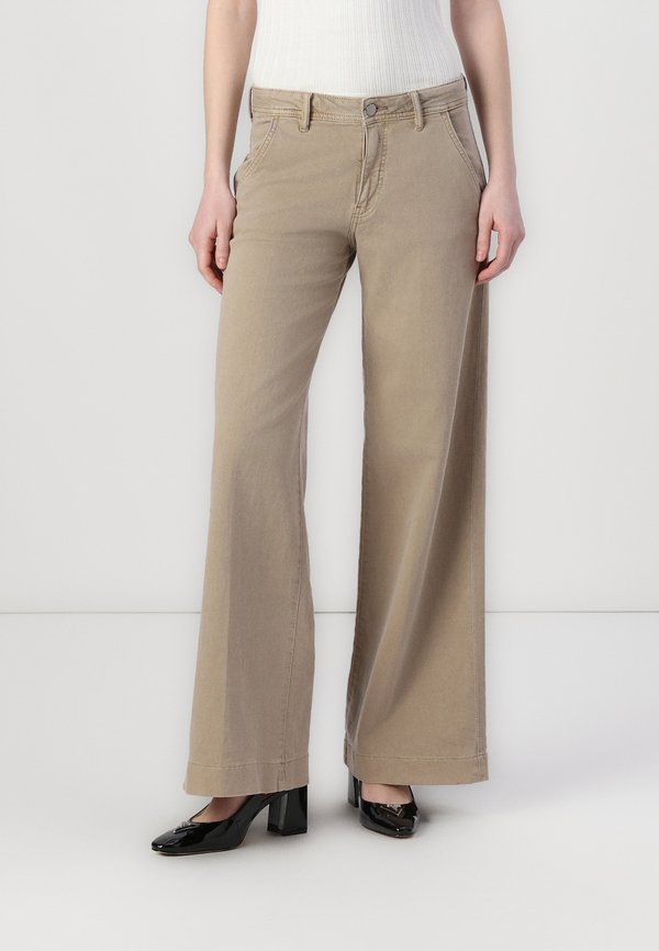 ZOYA WIDE LEG - Relaxed fit jeans - summer clay