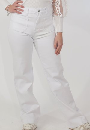 Jeans Bootcut - weiß