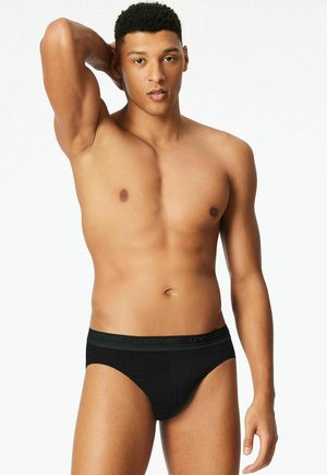 uncover by Schiesser, 6ER PACK - Briefs - schwarz mit grauem print