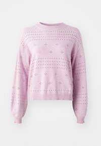 VIRIL O-NECK POINTELLE  - Pulover - winsome orchid melange