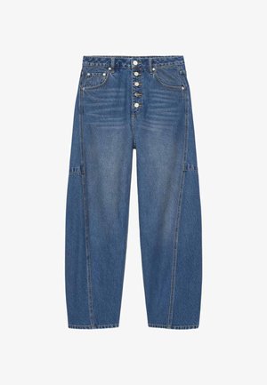 AllSaints, CARTER BUTTON JEAN - Baggy jeans - tinted indigo