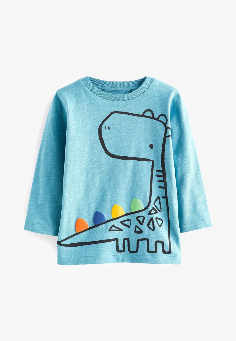 Next CHARACTER STANDARD - Langærmet T-shirt - blue dino