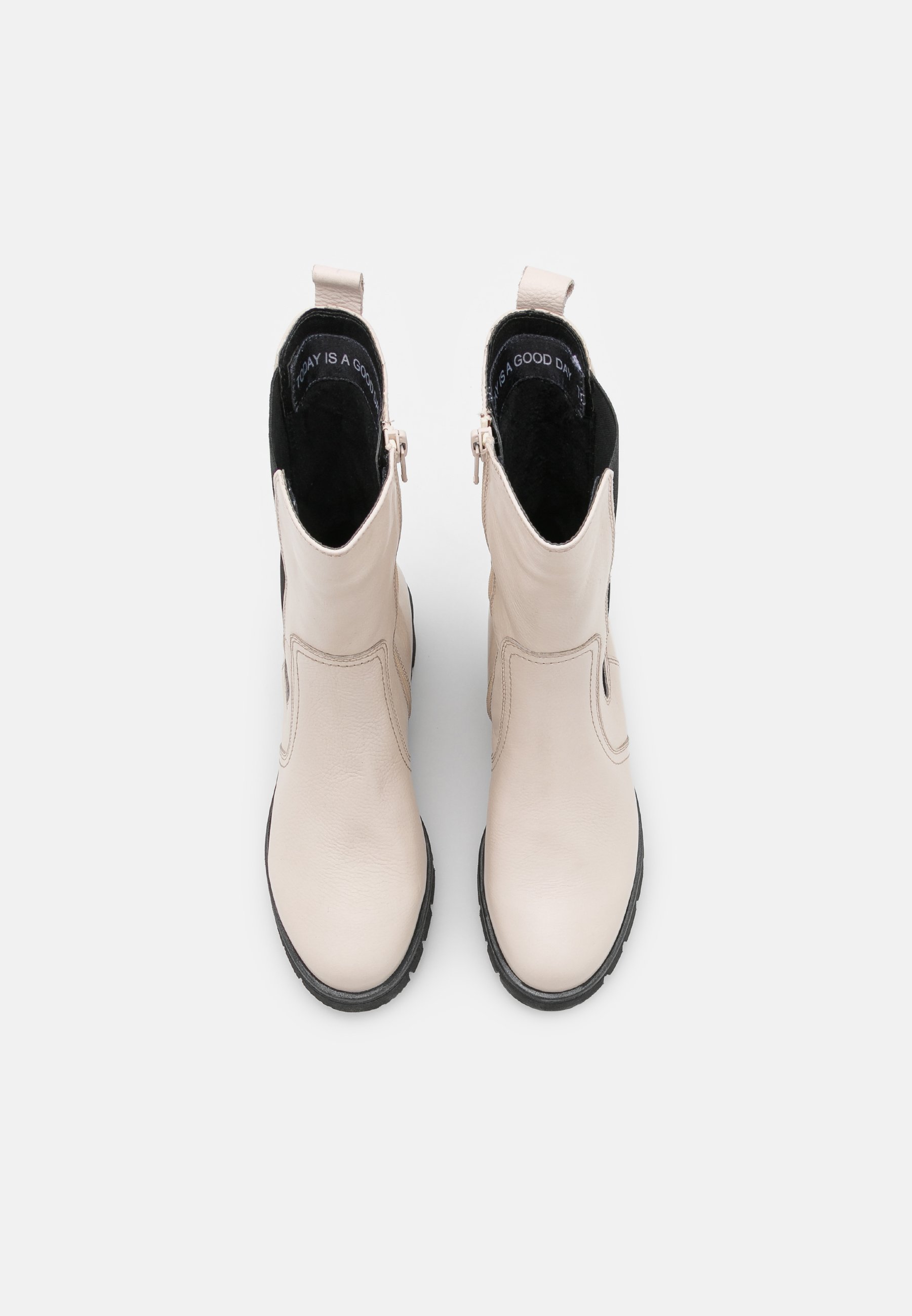 Jana Botas con plataforma - ivory/crema - Zalando.es