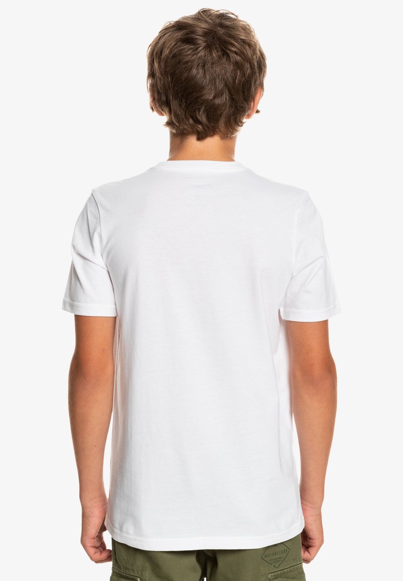 Kinder Shirts | Quiksilver FEEDING LINE T-Shirt print white/offwhite - AN30826 Kinder Shirts | Quiksilver FEEDING LINE T-Shirt print white/offwhite - AN30826