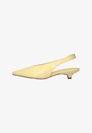 Toral, TORAL DAMES SLINGBACKS LENORE. - Klassieke pumps - soft yellow napa iris