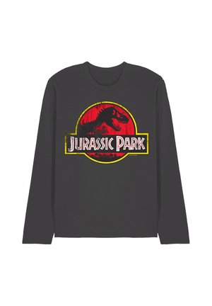 Universal Studios, JURASSIC PARK DISTRESSED LOGO - Long sleeved top - anthracite
