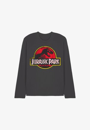 Universal Studios, JURASSIC PARK DISTRESSED LOGO - Long sleeved top - anthracite