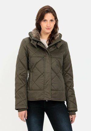 camel active MIT STEHKRAGEN IM VINTAGE LOOK - Winterjacke - dark khaki