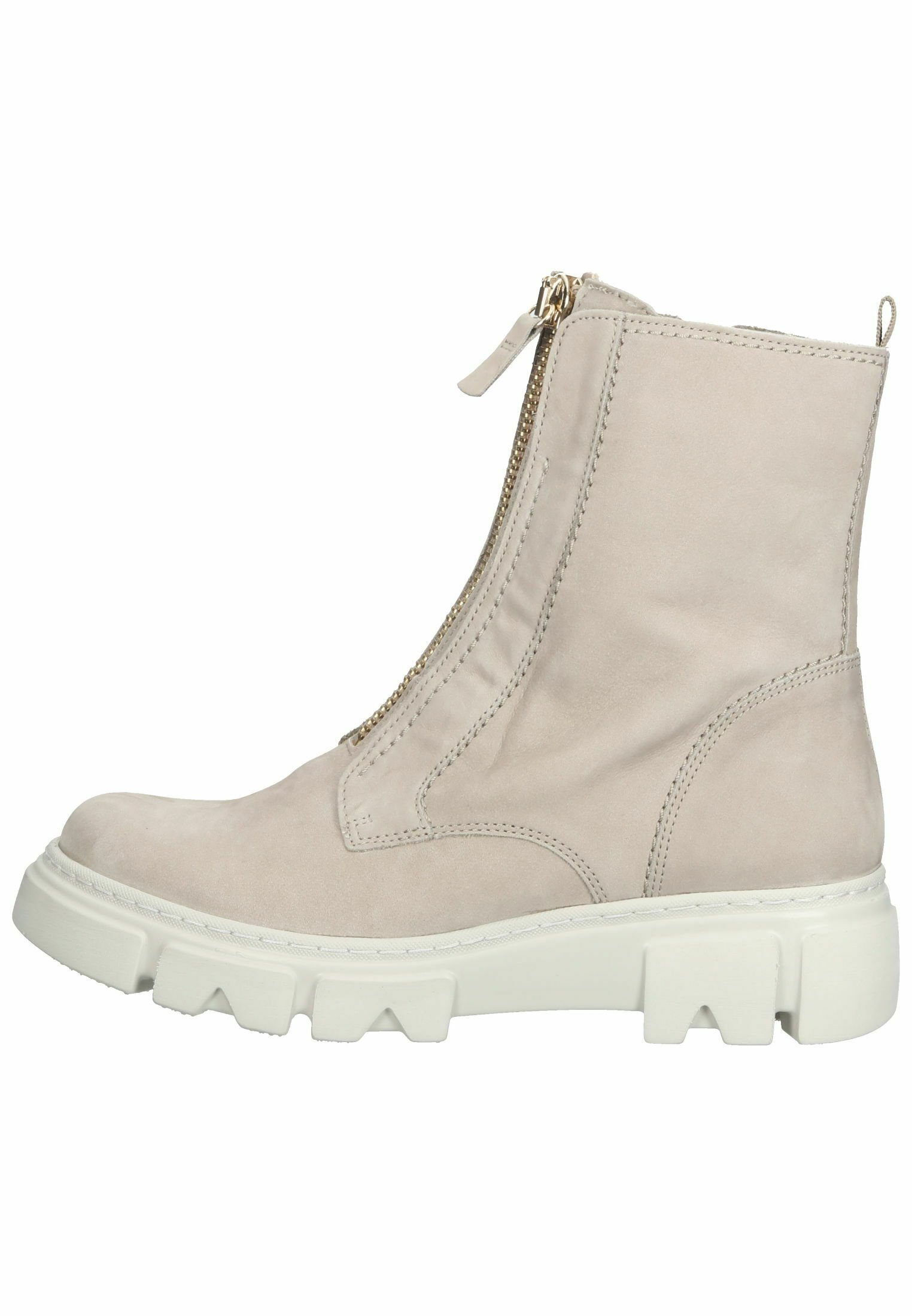Gabor Laceup Ankle Boots Beige vlr.eng.br