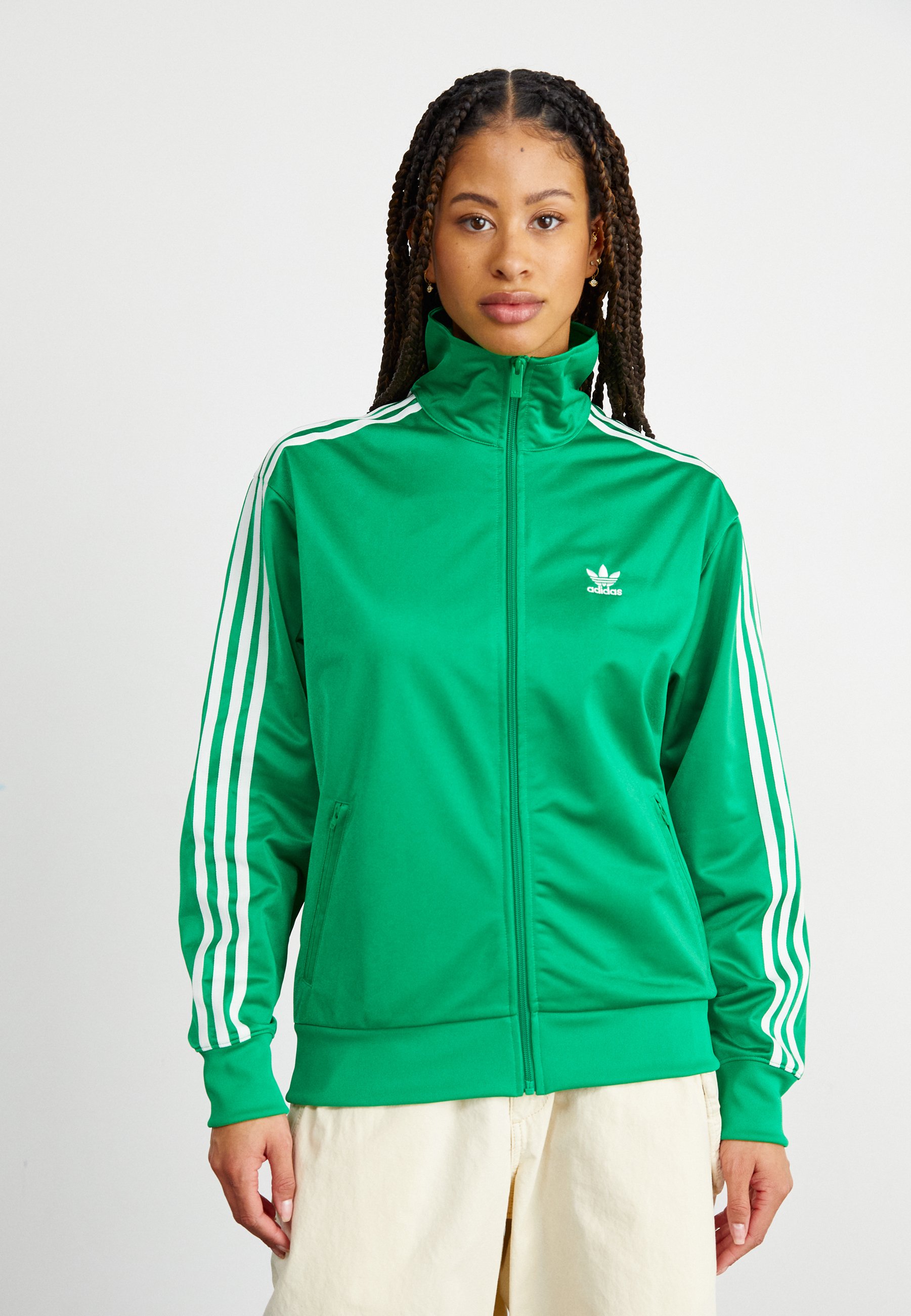 adidas Originals CLASSICS FIREBIRD LOOSE - Trainingsjacke - green/grün