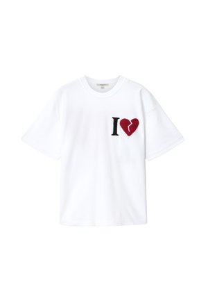 AllSaints LOVER ETTA TEE - Print T-shirt - optic white