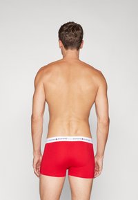 Tommy Hilfiger SIGNATURE 3P TRUNK PRINT - Boxerbriefs - white/primary red