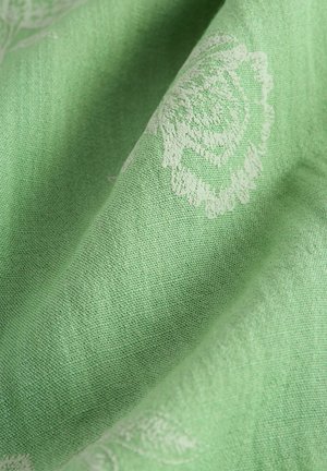 Next REGULAR FIT - WIDE LEG EMBROIDERED - Housut - green