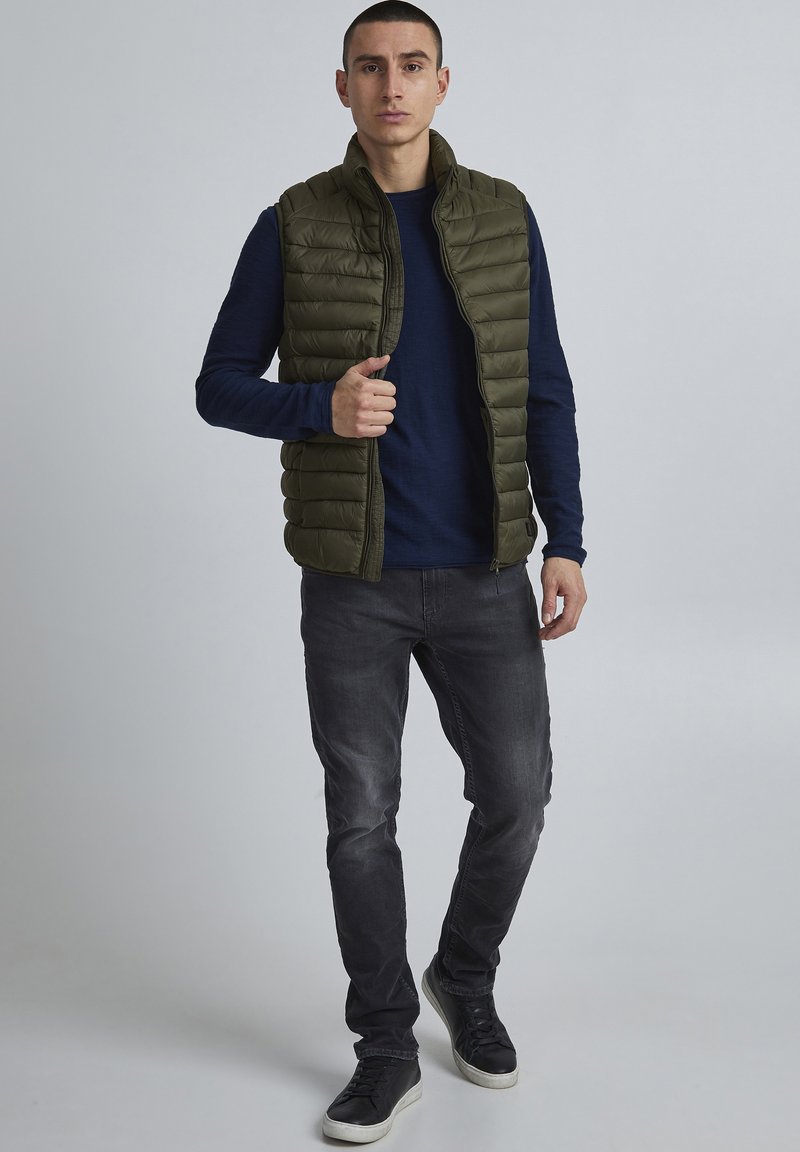 Herren Leichte Jacken | Blend NILLE Weste deep depths/grey denim - AW85150 Herren Leichte Jacken | Blend NILLE Weste deep depths/grey denim - AW85150
