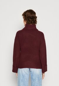 VILA Strickpullover - bordeaux