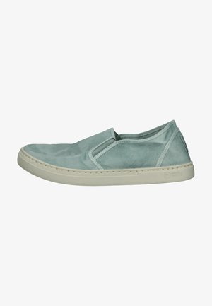 Natural World Slip-ons - aqua