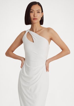 ZIAZAN SLEEVELESS - Koktailové šaty/večierkové šaty - white