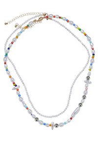 Urban Classics VARIOUS PEARL LAYERING AND A - Ogrlica - multicolor