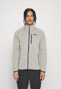 Patagonia - BETTER SWEATER JACKET - Cipzáras pulóver - oar tan Miniatűr kép 1