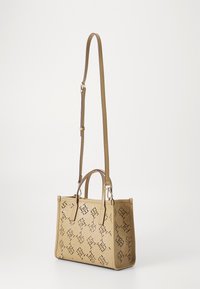 Tommy Hilfiger CITY MINI TOTE MONO - Handbag - safari