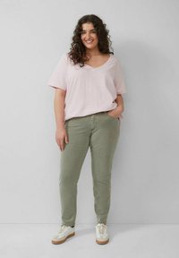 s.Oliver CURVE - T-shirt basic - rosa