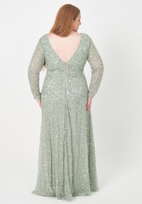 BEAUUT EMBELLISHED SEQUINS - Abiti per occasioni speciali - sage green