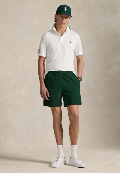 Polo Ralph Lauren WIMBLEDON CLASSIC FIT STRETCH POLO SHIRT UNISEX - Pikeepaita - ceramic white