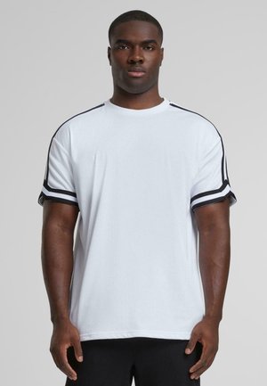STRIPES TEE - T-shirt imprimé - white