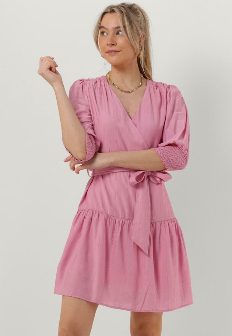 minus-salmia-short-3-4-jurk-roze-donkerroze-zalando-be