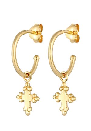 CROSS - Ohrringe - gold-coloured