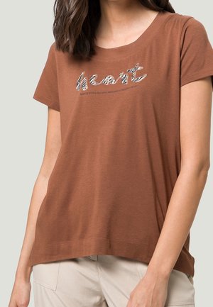 T-shirt imprimé - brown