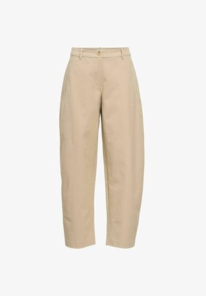 Object, TROUSERS BARREL LEG - Pantalon classique - humus