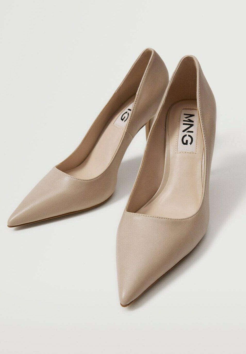 mango nude heels