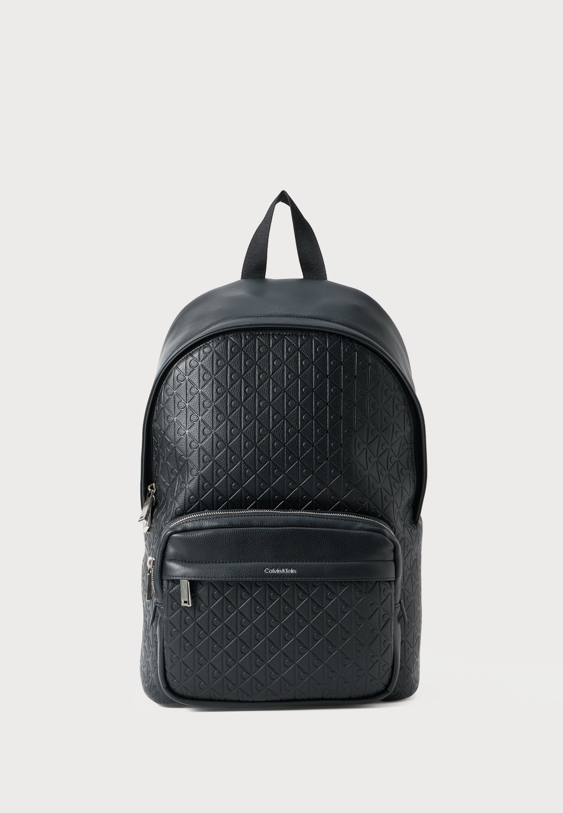 Calvin Klein EMBOSSED EMBLEM - Rucksack - black - Zalando