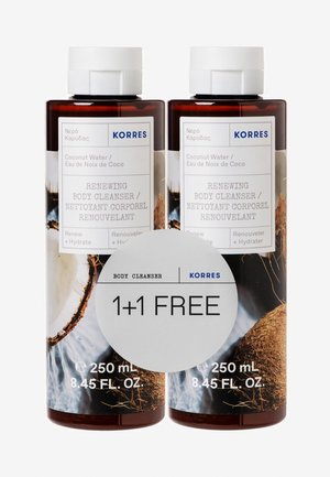 COCONUT WATER 1+1 SHOWER GEL SET - Bath and body set - -