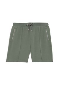 Marks & Spencer REGULAR FIT ELASTICATED WAIST - Teplákové kalhoty - smokey green