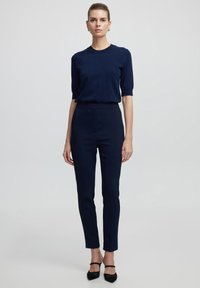 Ipekyol REGULAR FIT - T-shirt basic - navy