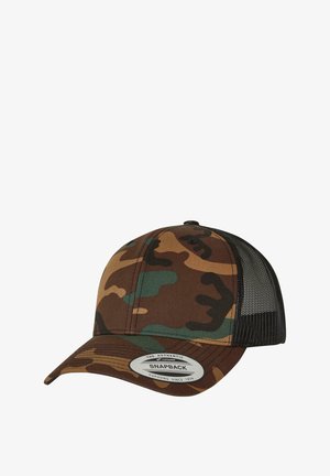 Flexfit RETRO TRUCKER CAMO - Casquette - camo black
