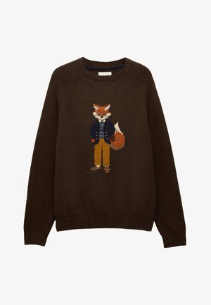 Joules, CREW NECK - Pulover - brown