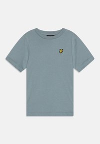 Lyle & Scott PLAIN - Jednoduché tričko - slate blue