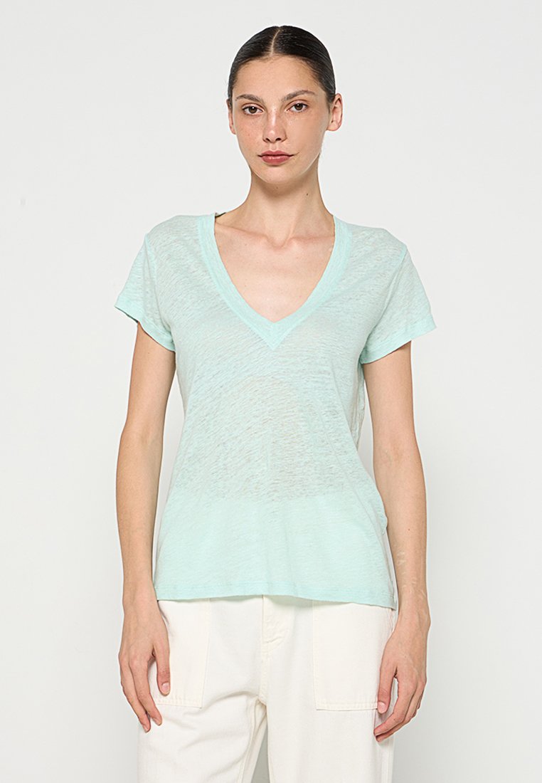 Iro T-shirt basic mintgroen